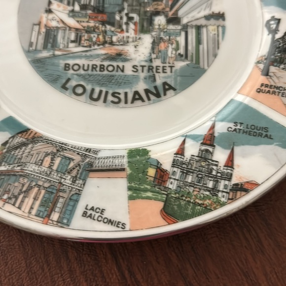 Vintage New Orleans Decorative Plate - Picture 8 of 10